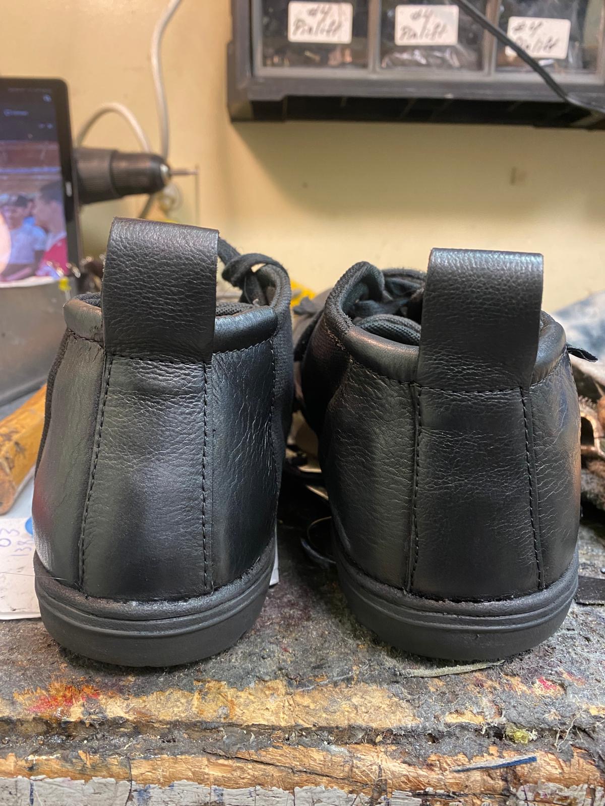 Shoe after expert repair